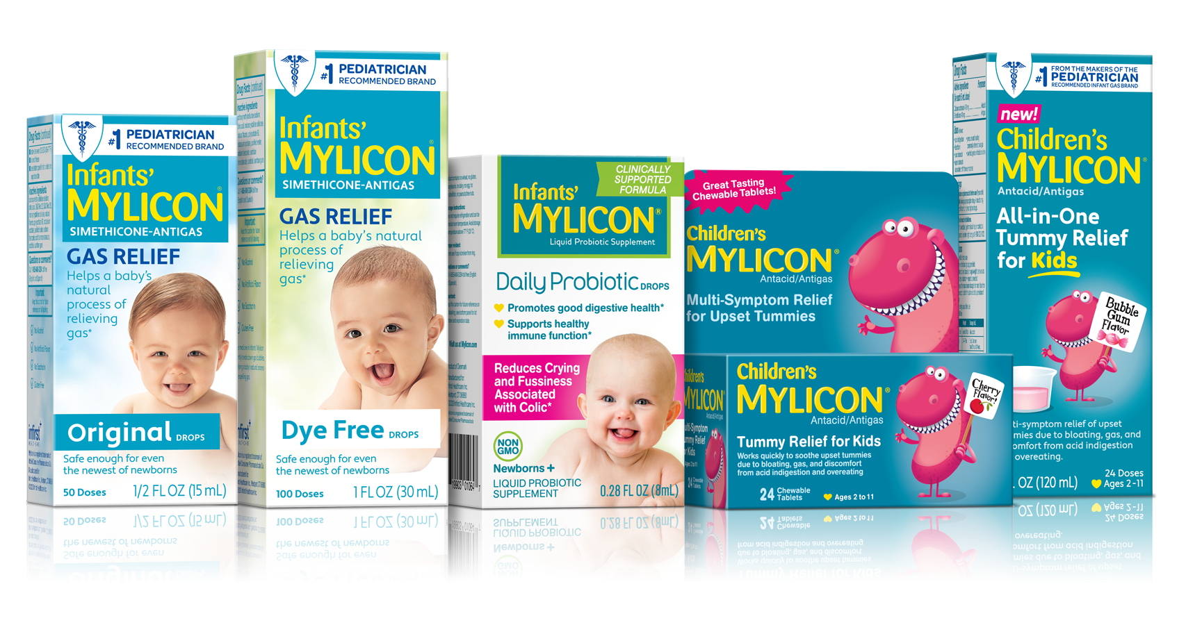 Mylicon Infants' and Mylicon Children's products.